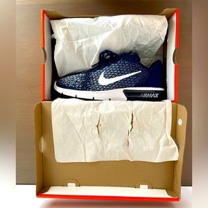 Nike, Men’s Air Max Sequent 2 Running Shoes, SZ 11.5     Binary Blue/White